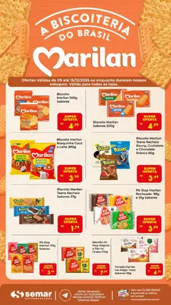 Pré-visualização Semar Supermercado - Ofertas Marilan válida a partir de 09/12/2025