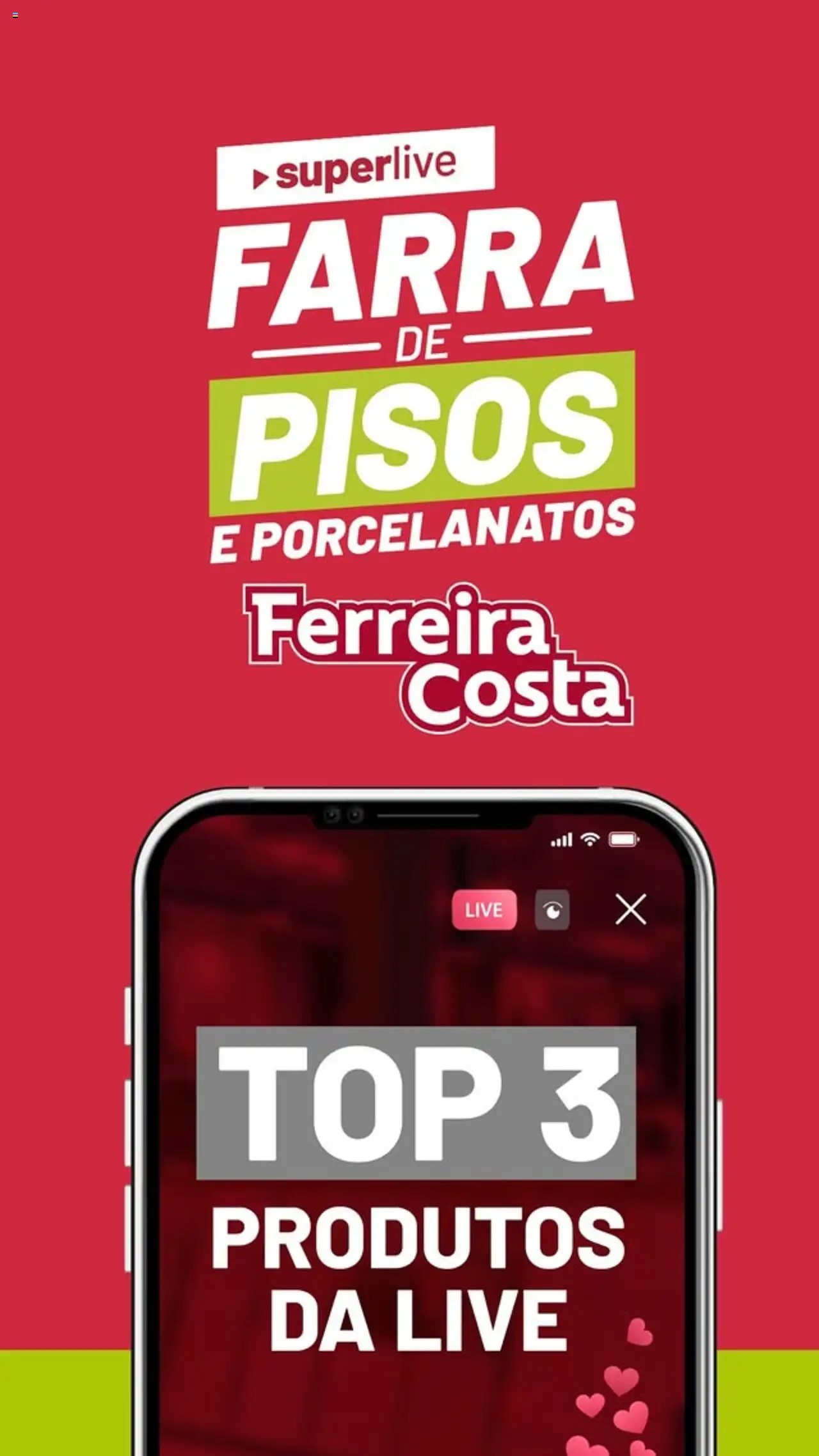 Ferreira Costa - Ofertas Farra de Pisos - página 1- válido a partir de 30/07/2025
