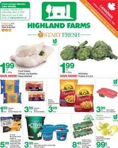 Preview Highland Farms weekly flyer / circulaire valid from Feb 19, 2026