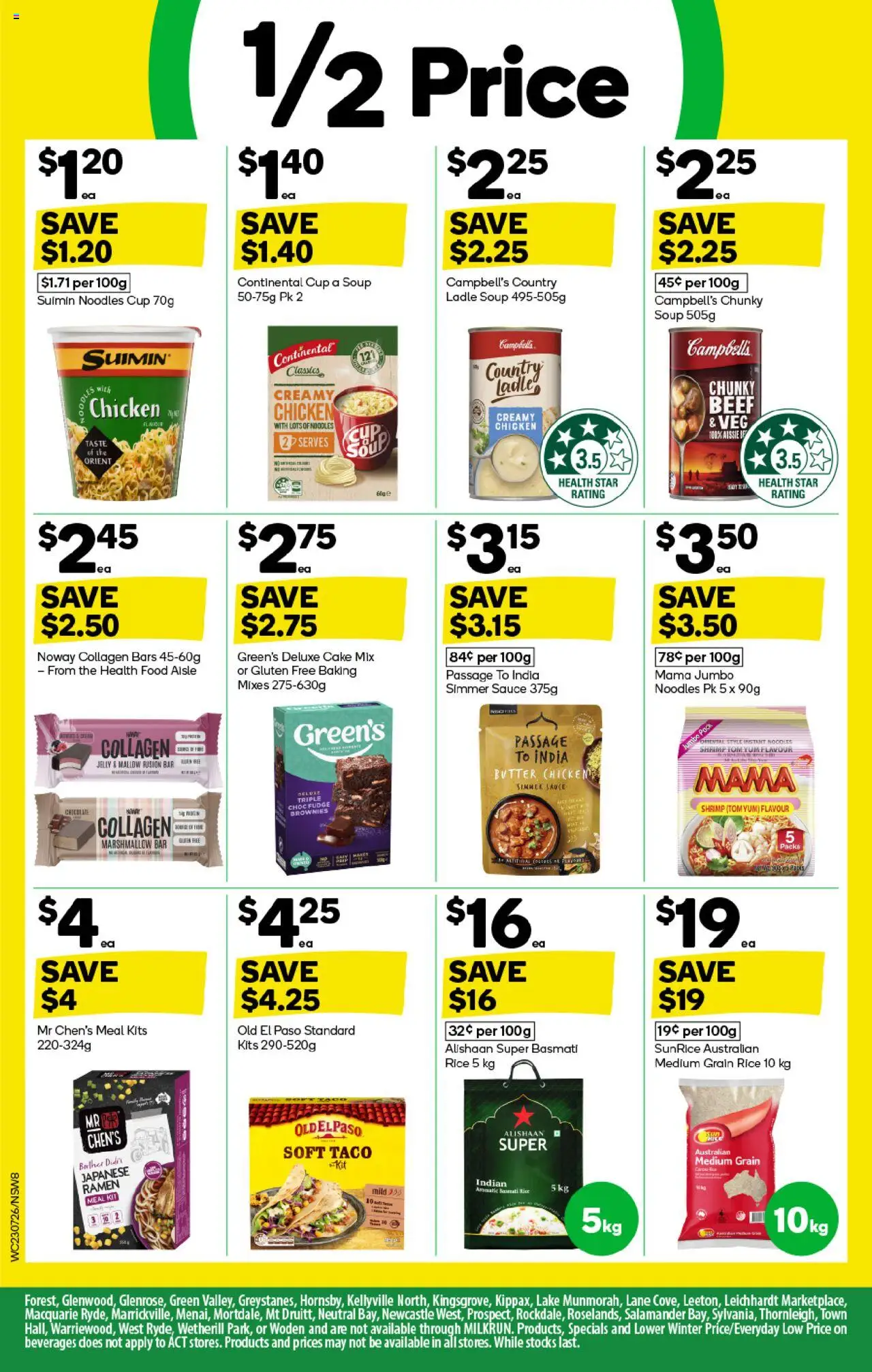 Weekly catalogue Woolworths NSW 23/07 - page 8- valid from 23/07/2025
