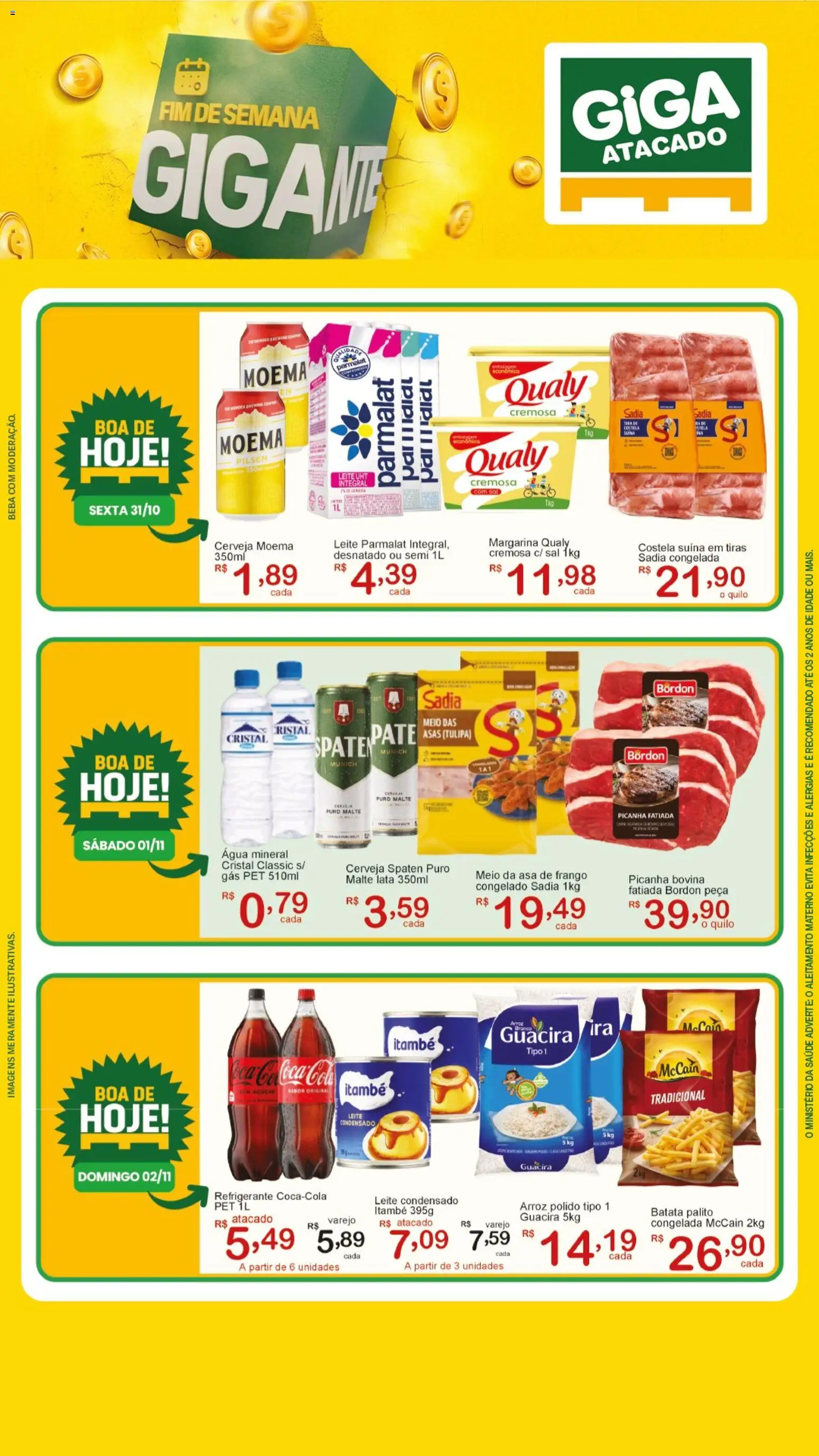 GIGA Atacado - Ofertas da semana  - página 1- válido a partir de 31/10/2025
