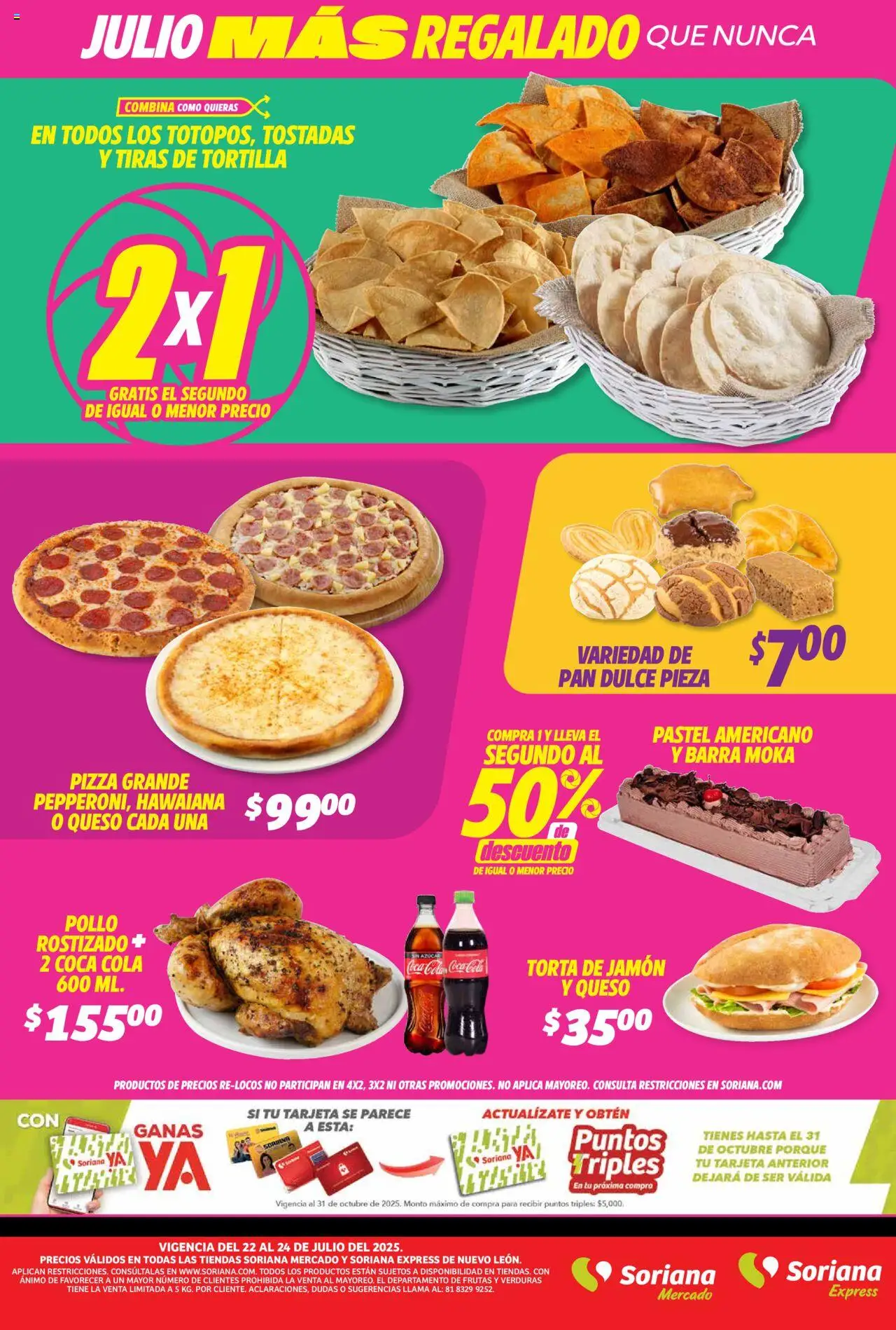 Soriana - Frescos del Mandado Mercado: Nuevo León - página 2- válido desde 22/07/2025