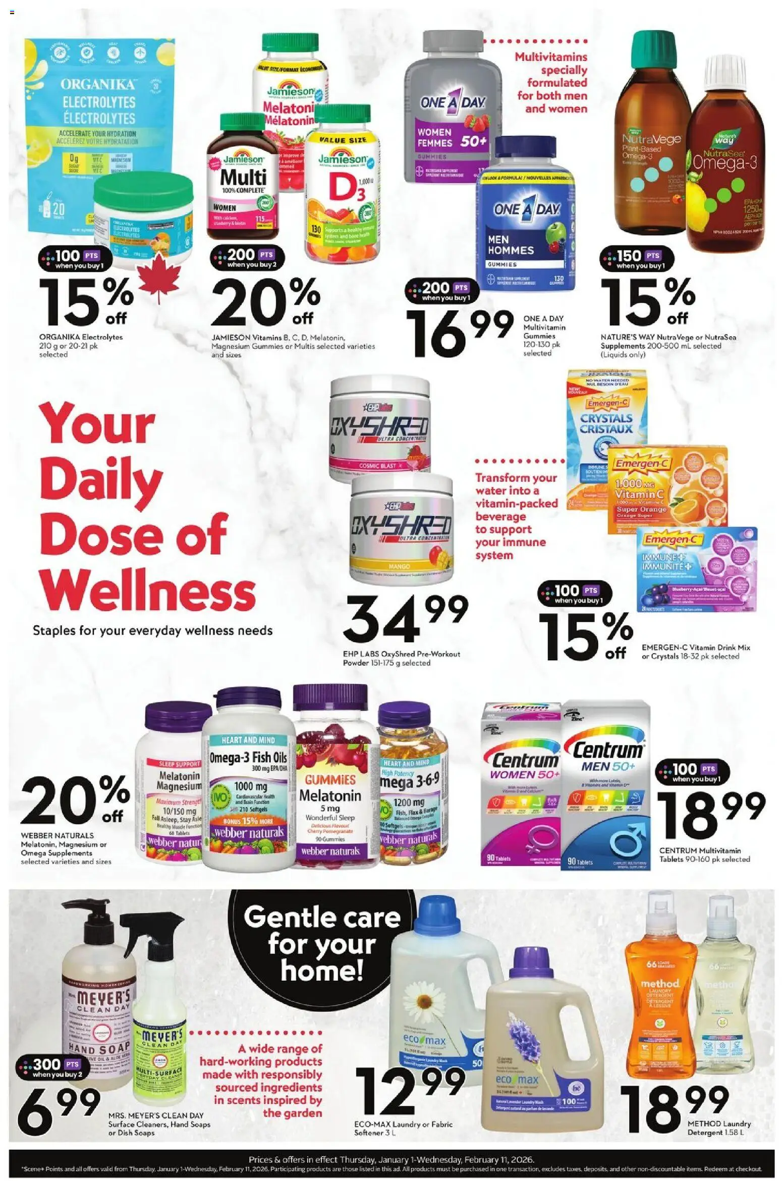 Sobeys - Natural and Wellness Booklet - page 6- valid from Jan 1, 2026