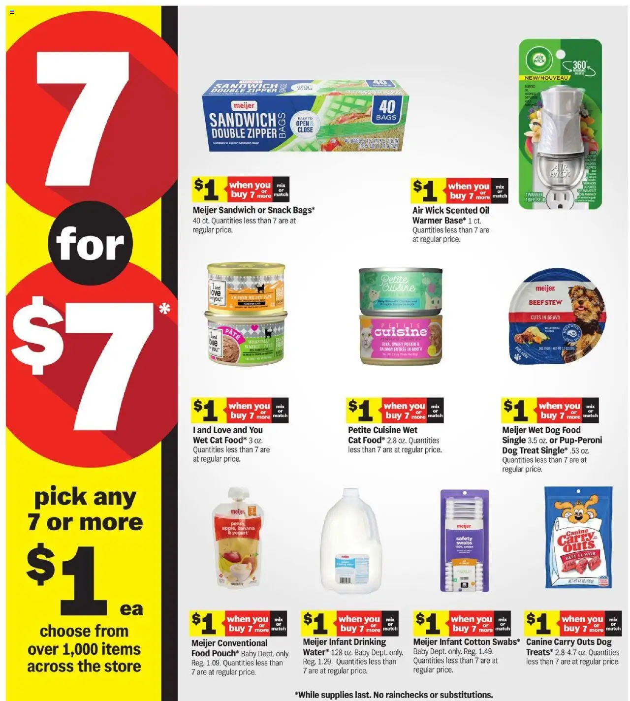 Meijer Weekly Ad - MI - page 11- valid from 07/20/2025