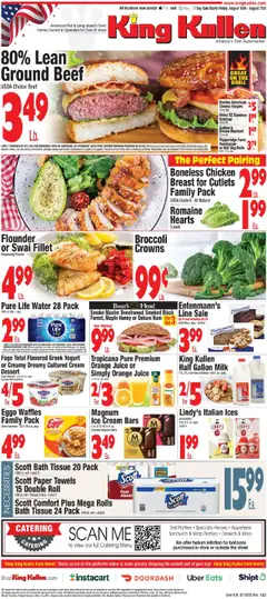 Preview King Kullen Weekly Ad valid from 08/14/2025