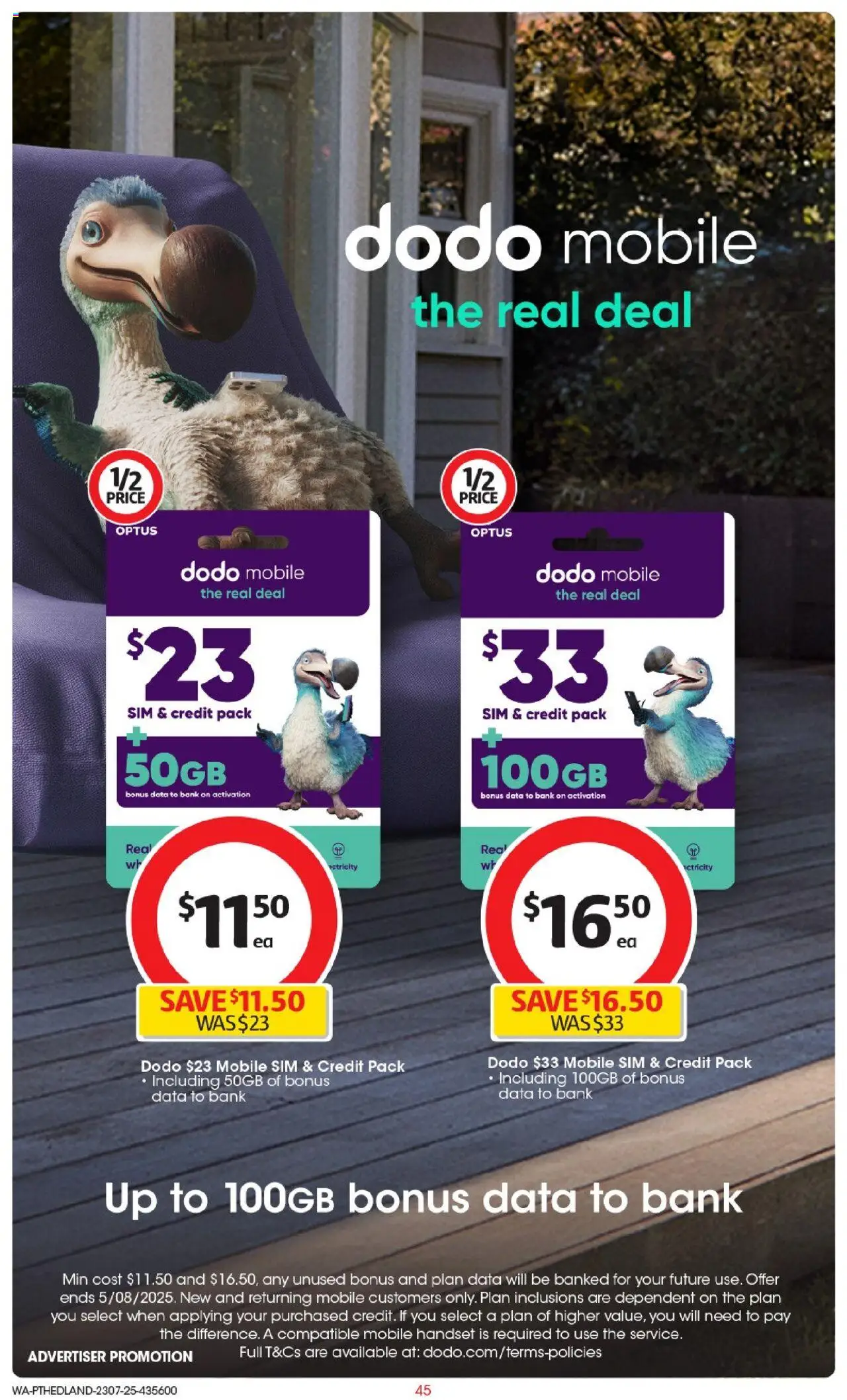Coles Catalogue PT Hedland - page 45- valid from 23/07/2025