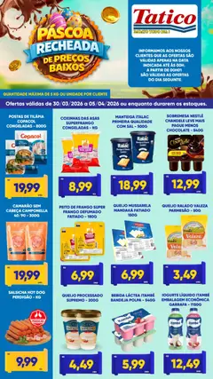 Pré-visualização Tatico - Ofertas da semana válida a partir de 30/03/2026