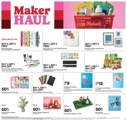 Preview Michaels Weekly Ad valid from 04/12/2026