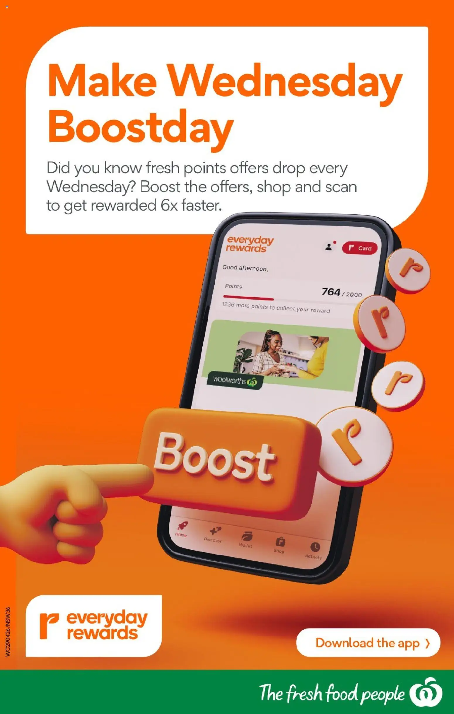 Woolworths catalogue  - page 36- valid from 29/04/2026