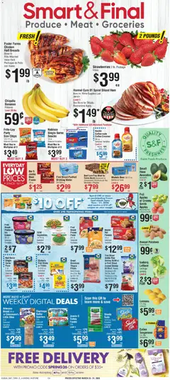 Preview Smart & Final Weekly Ad valid from 03/25/2026