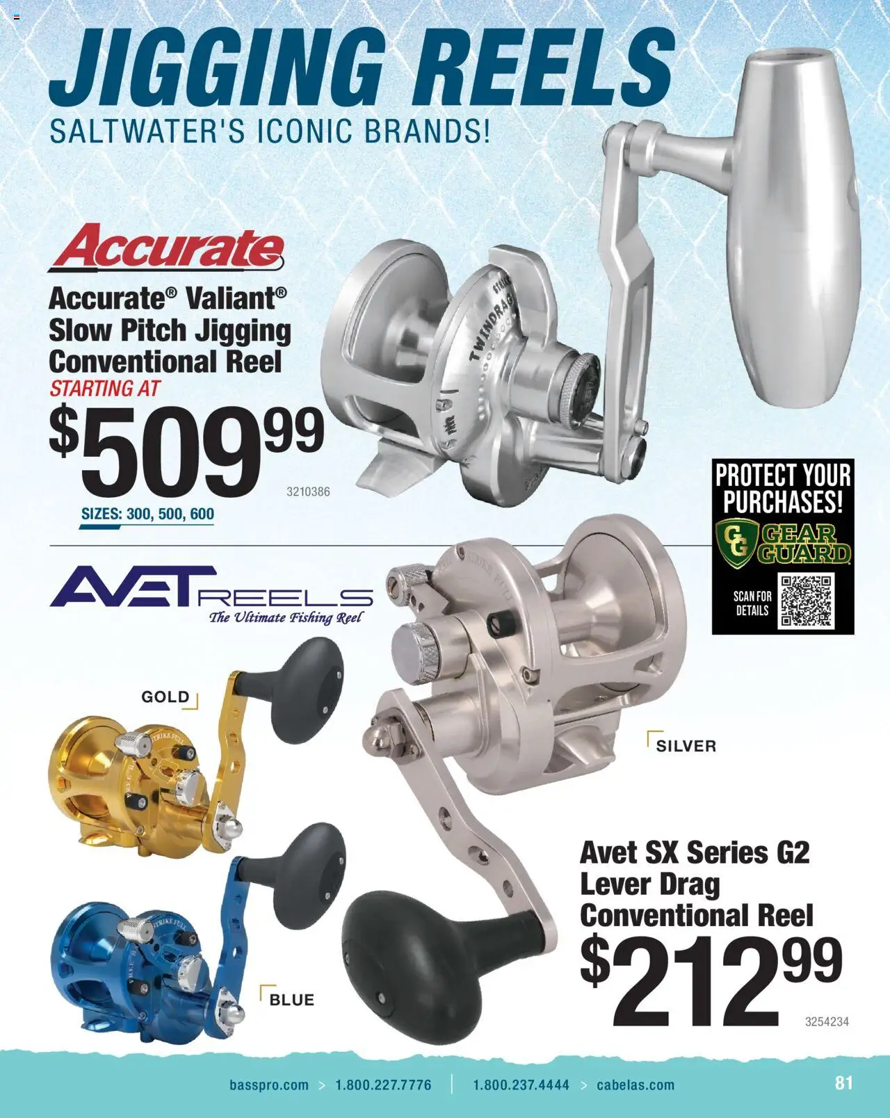 Cabela's Saltwater Specialist 25 - page 81- valid from 01/01/2025