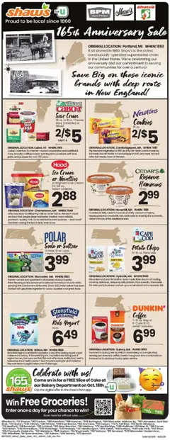Preview Shaw's Weekly Ad valid from 10/17/2025