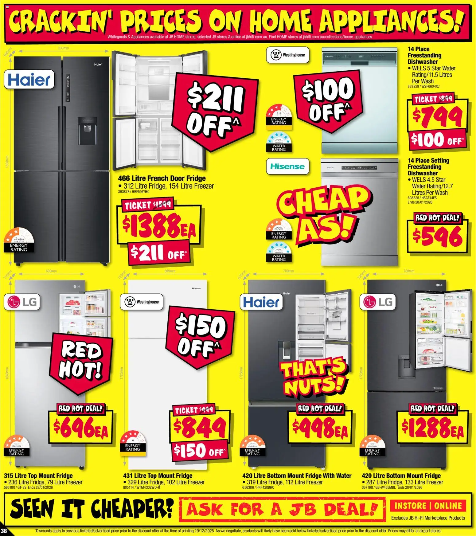 JB Hi-Fi  Catalogue  - page 38- valid from 08/01/2026