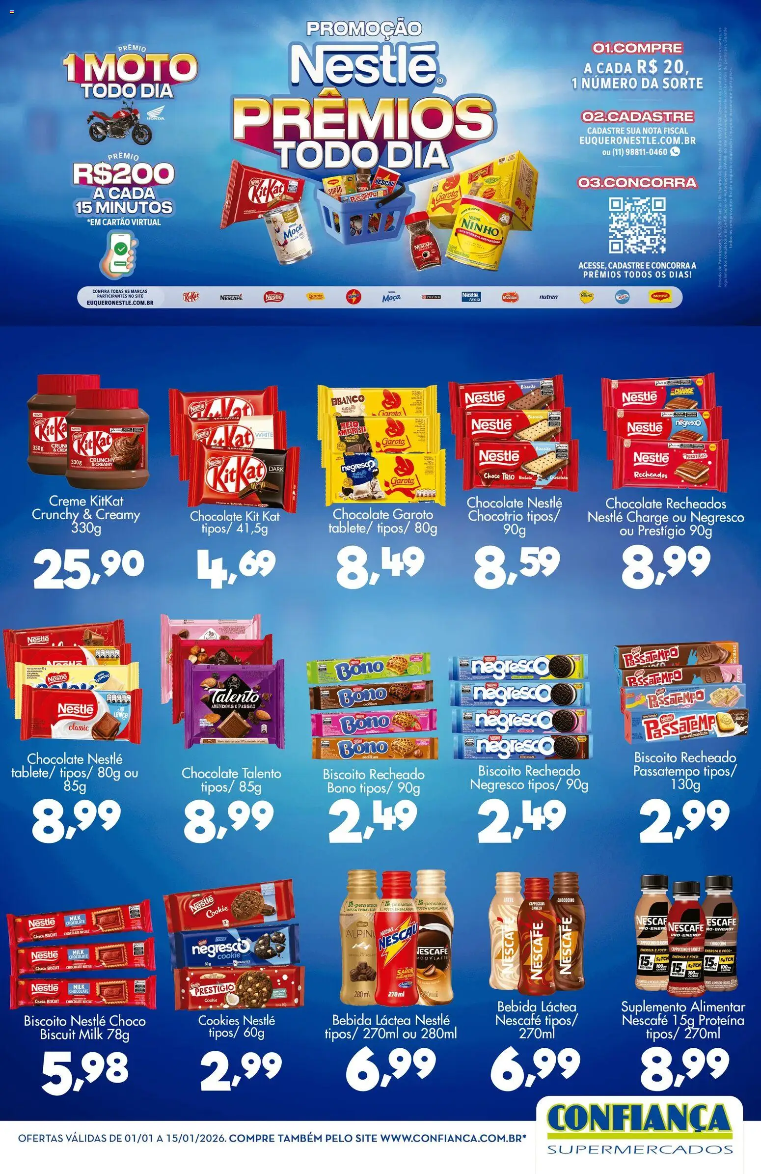 Confiança - Ofertas Nestlé - página 1- válido a partir de 01/01/2026
