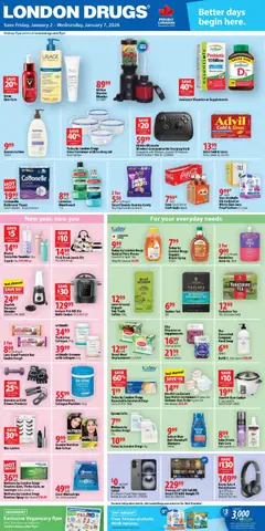 Preview London Drugs weekly flyer / circulaire valid from Jan 2, 2026