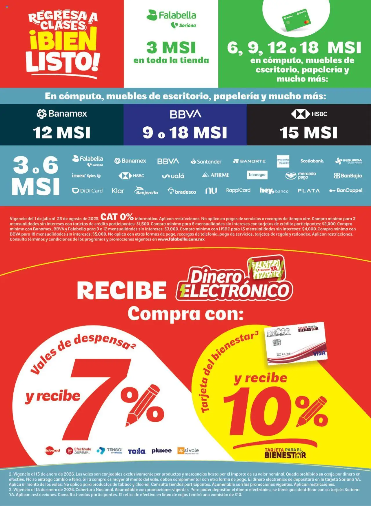 Soriana - Regresa a clases bien listo Híper y Súper Nacional - página 2- válido desde 18/07/2025