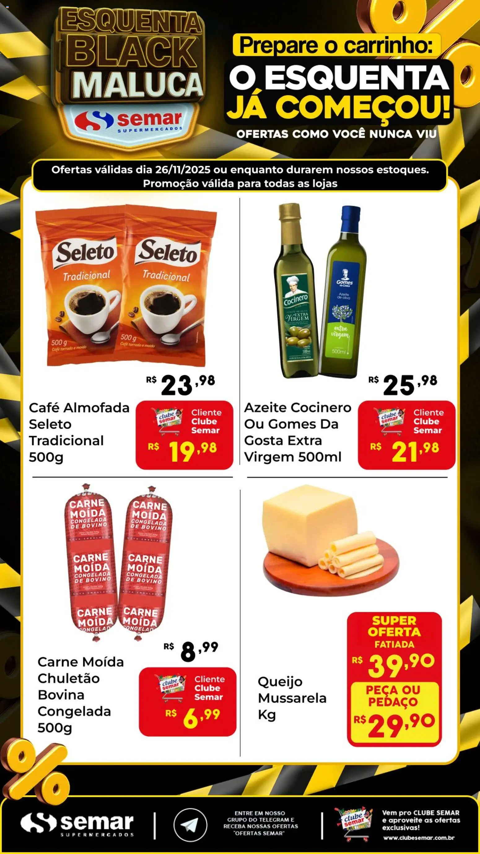 Semar Supermercado Black Friday - página 1- válido a partir de 26/11/2025
