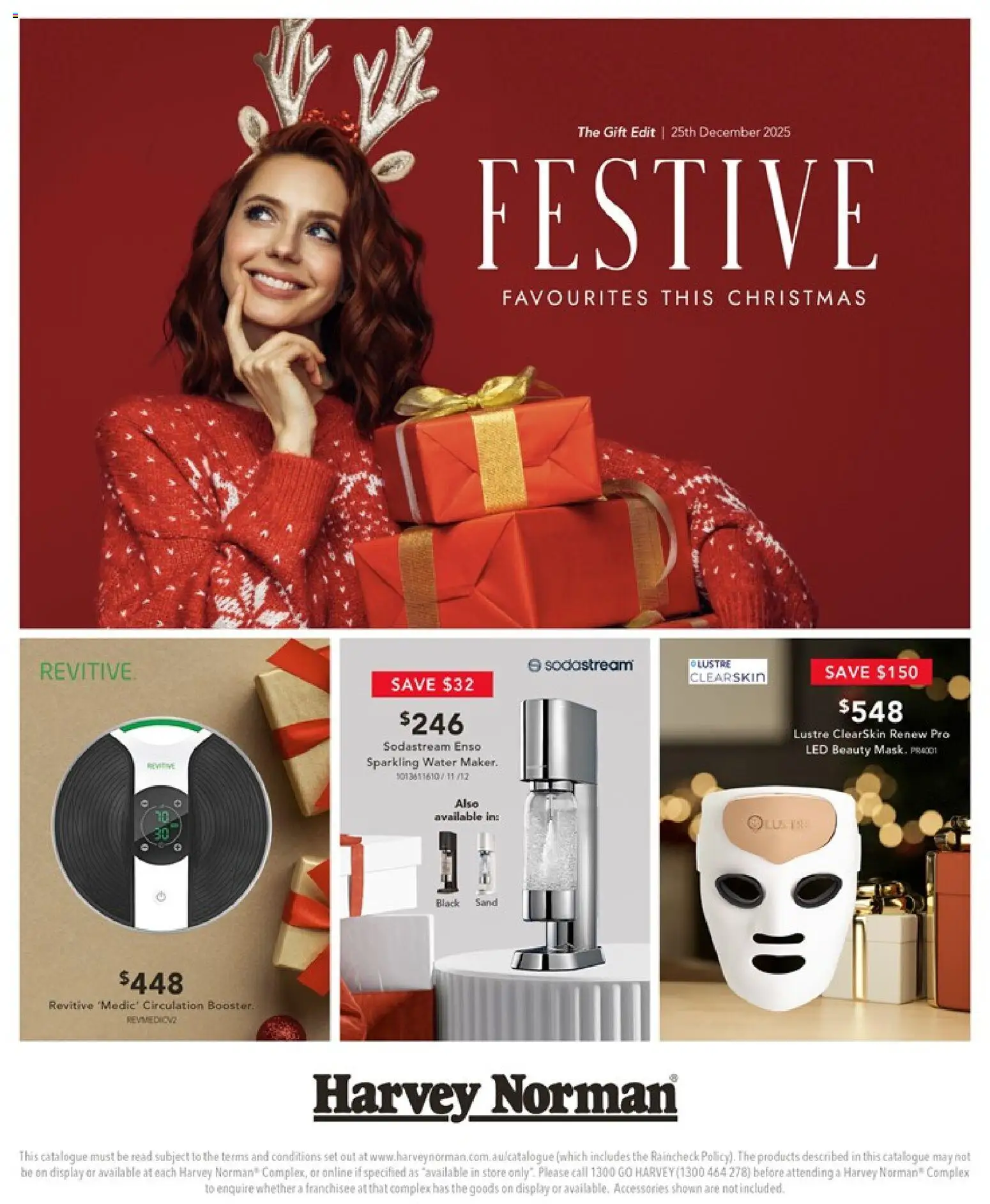 Harvey Norman - Electrical & Manchester Christmas Gift Edit - page 1- valid from 05/12/2025