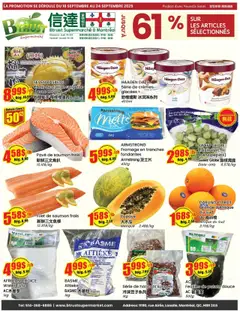 Preview Btrust Supermarket weekly flyer / circulaire valid from Sep 18, 2025