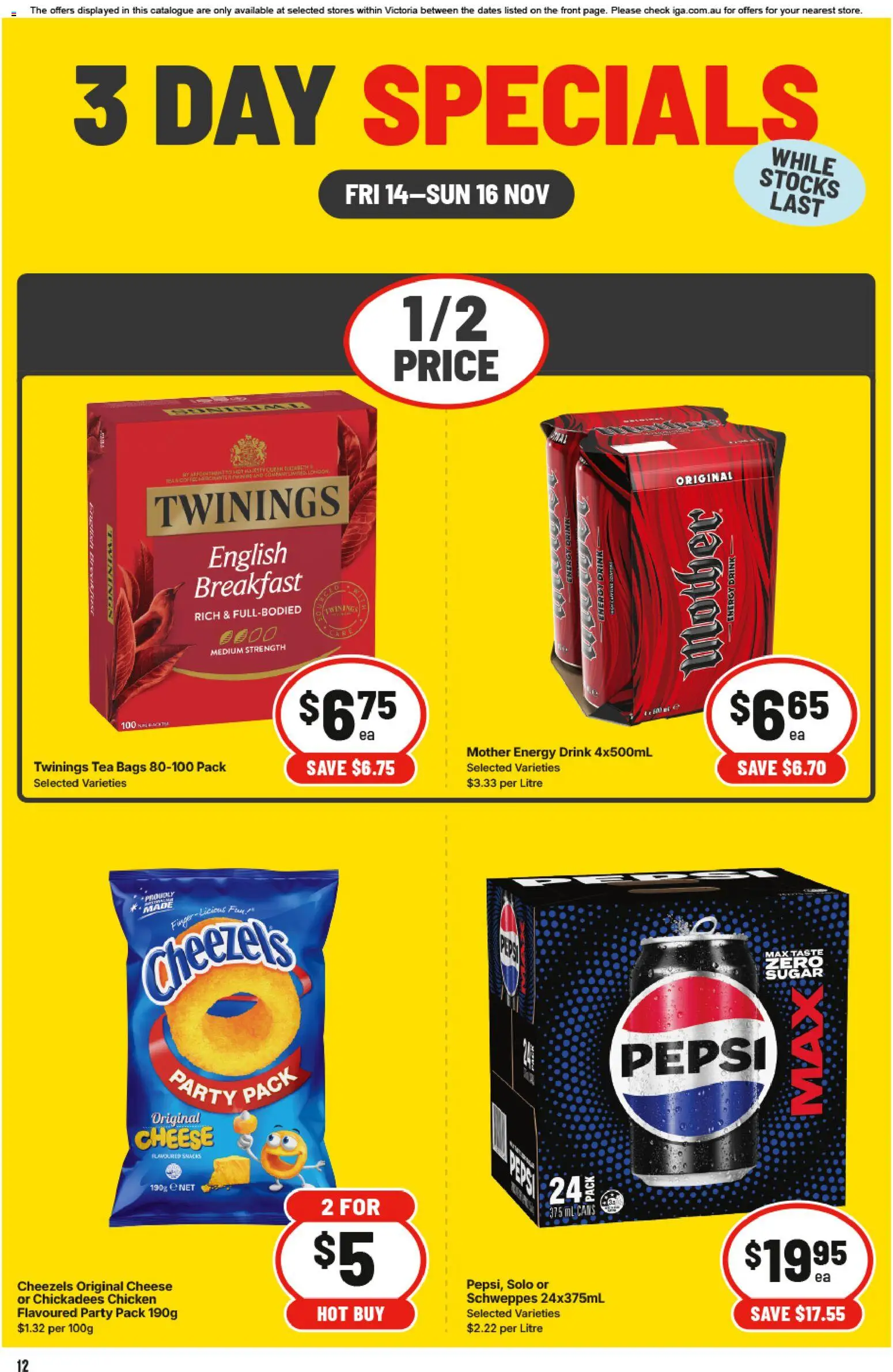 IGA 3 Day Specials VIC - page 2- valid from 14/11/2025
