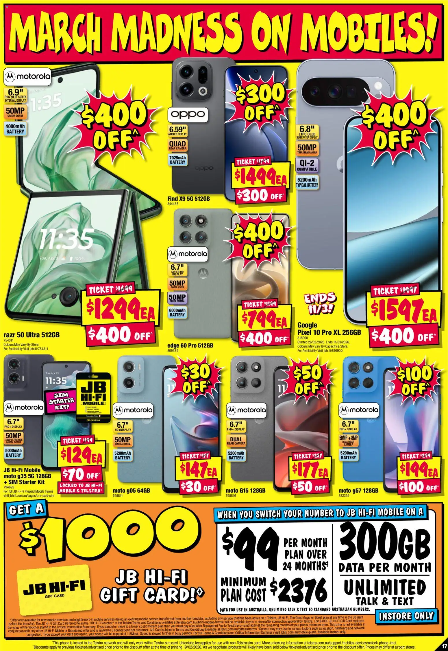 JB Hi-Fi catalogue  - page 17- valid from 05/03/2026