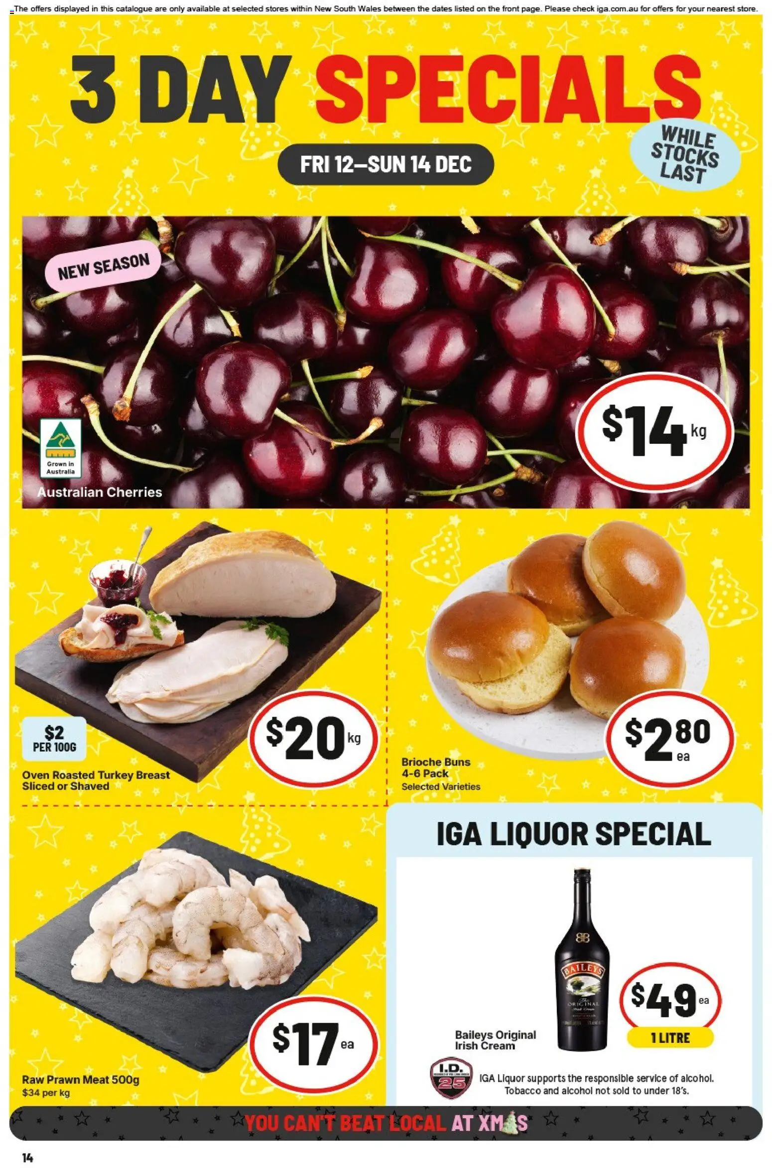 IGA - 3 Day Specials NSW - page 1- valid from 12/12/2025