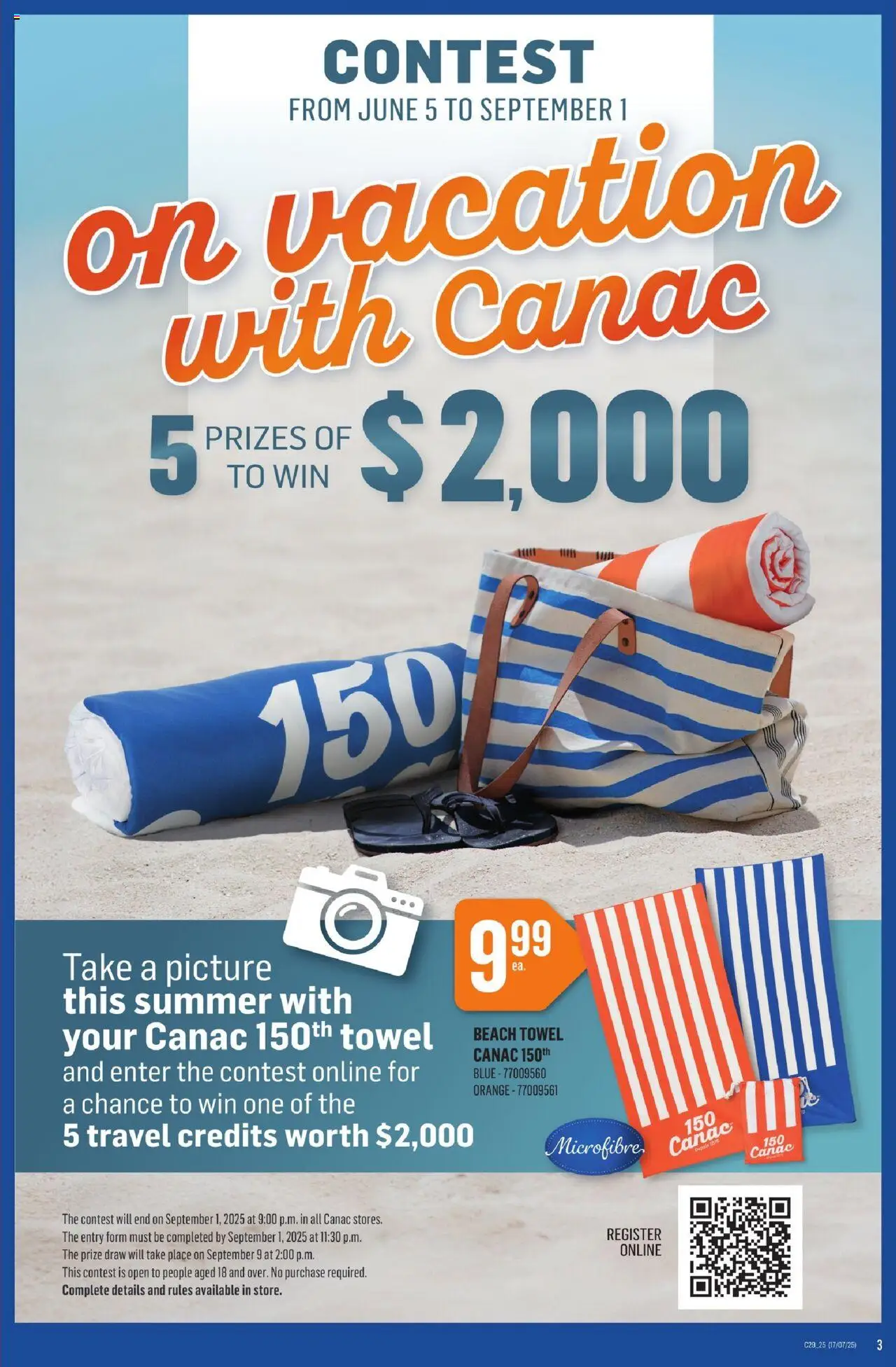 Canac weekly flyer - page 3- valid from Jul 17, 2025