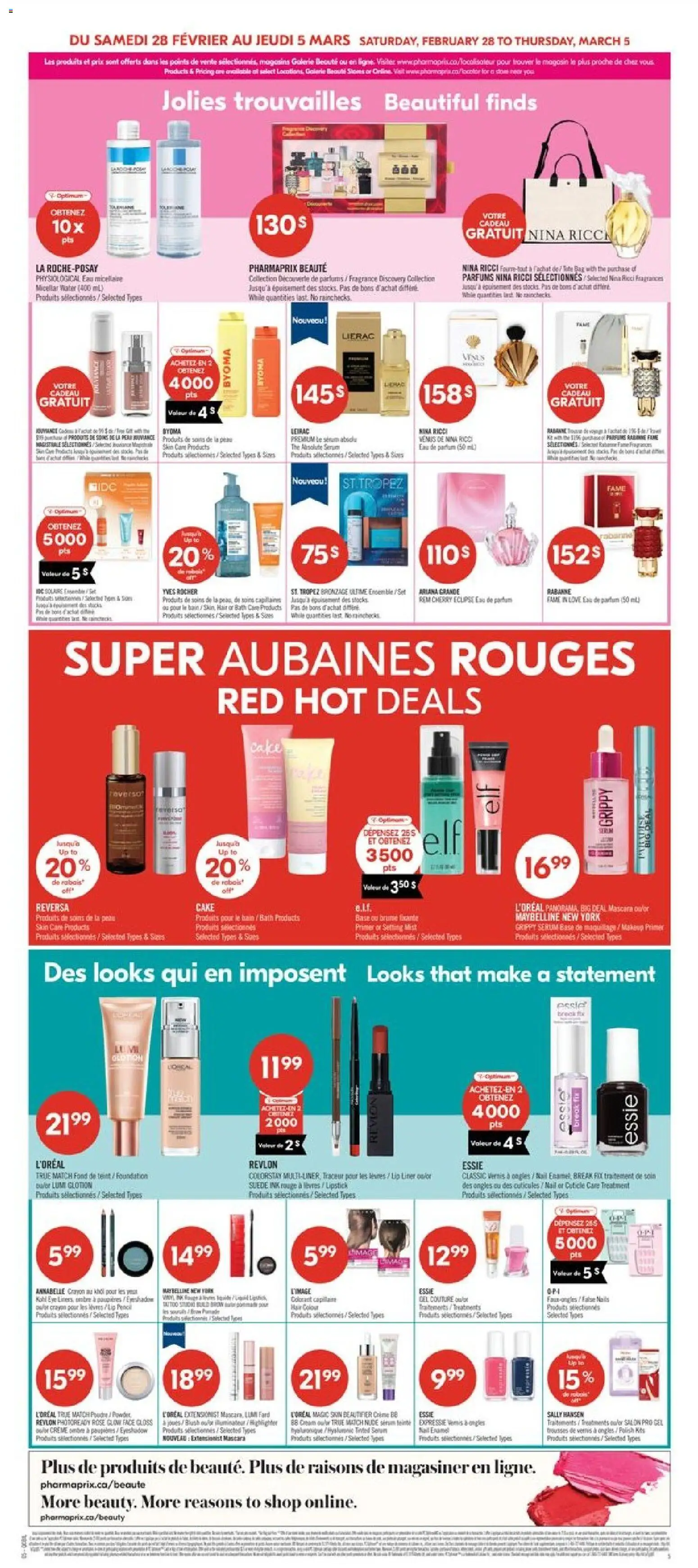 Pharmaprix weekly flyer / circulaire - page 9- valid from Feb 27, 2026