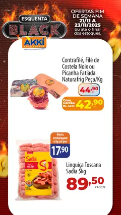 Pré-visualização Akki Atacadista Black Friday válida a partir de 21/11/2025