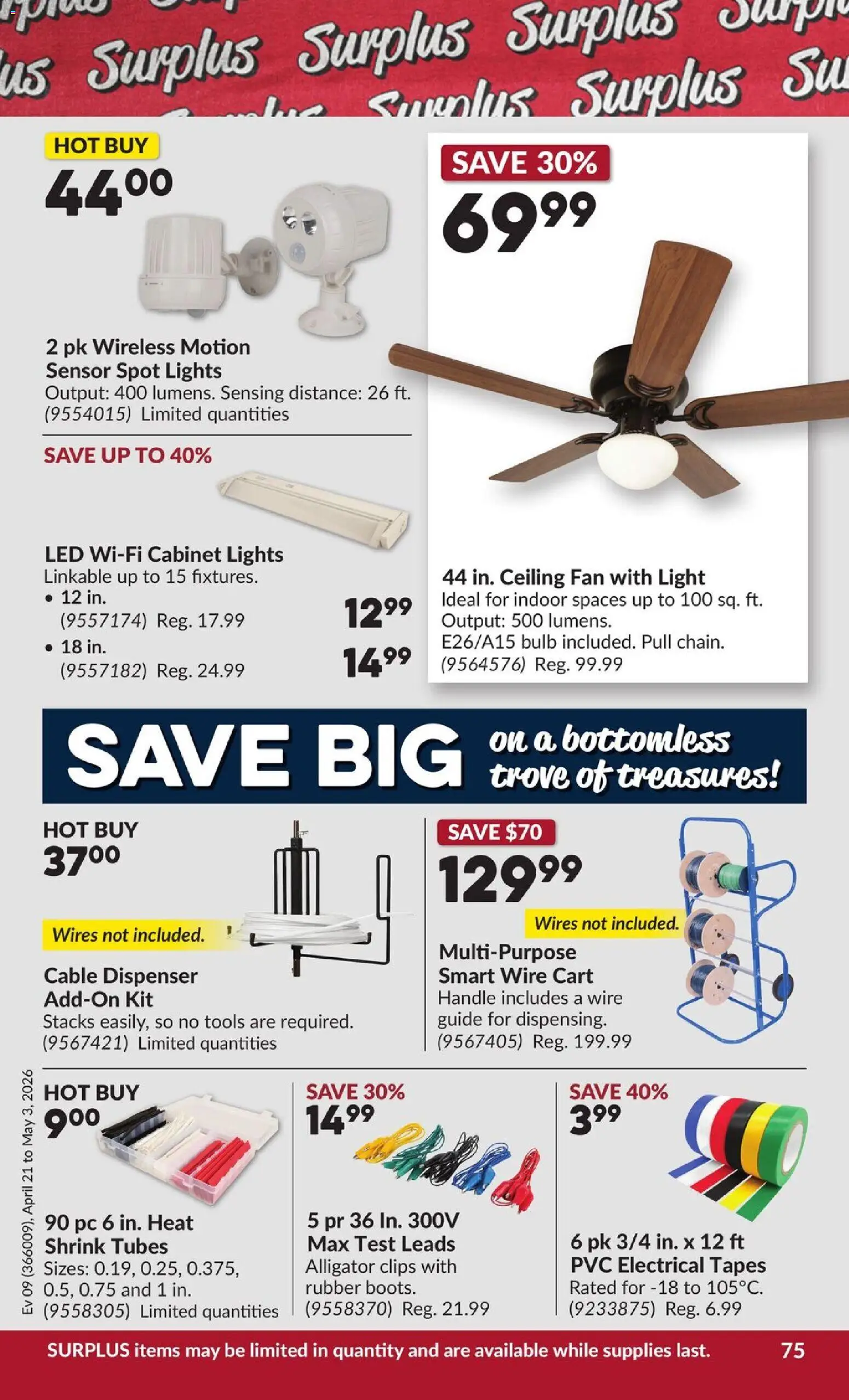 Princess Auto flyer - 2 Week Sale! - page 80- valid from Apr 21, 2026