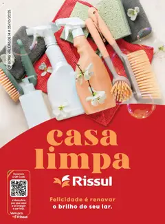 Pré-visualização Rissul - Ofertas Quinzena da Limpeza válida a partir de 14/10/2025