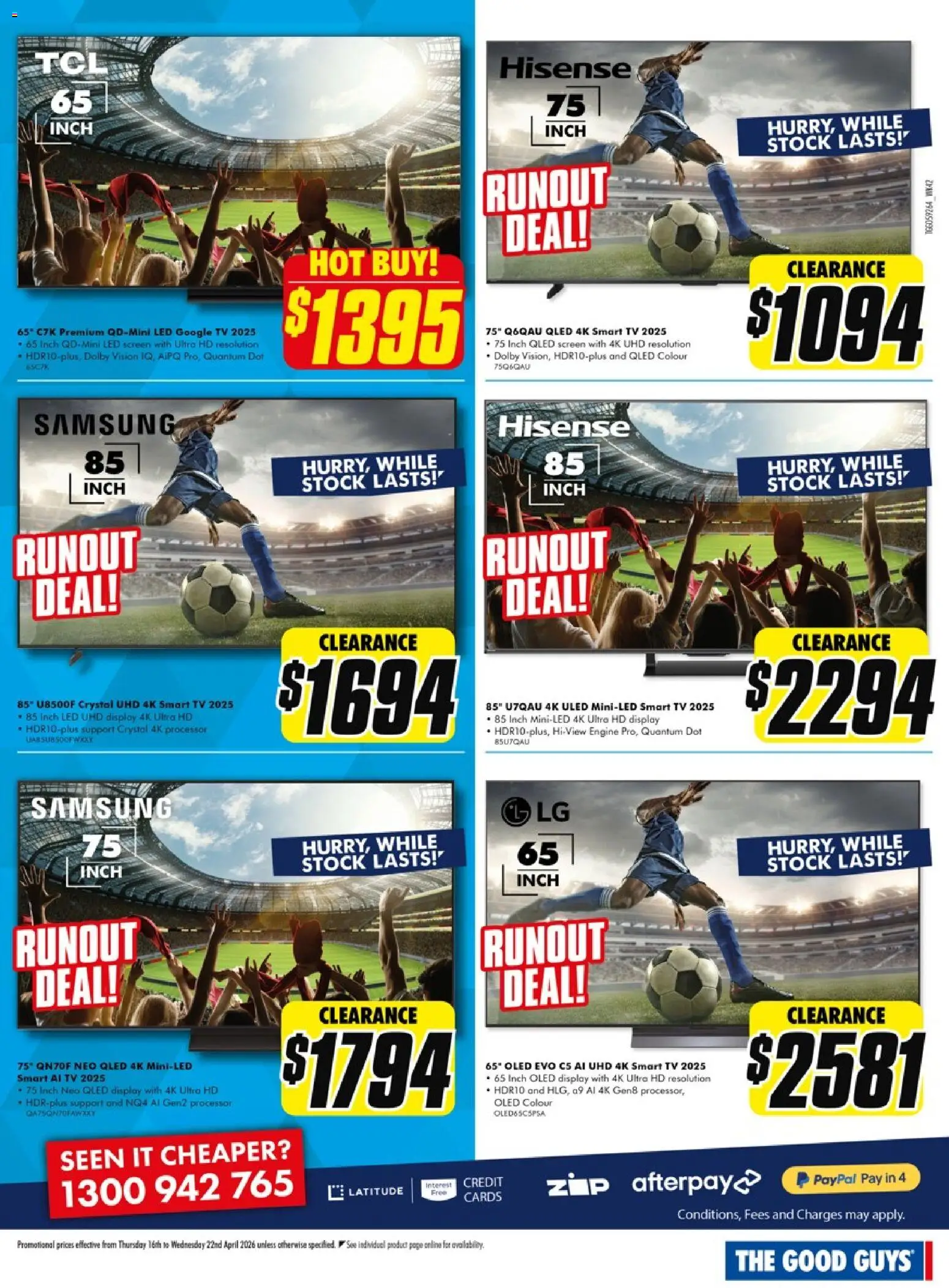 The Good Guys catalogue  - page 3- valid from 15/04/2026