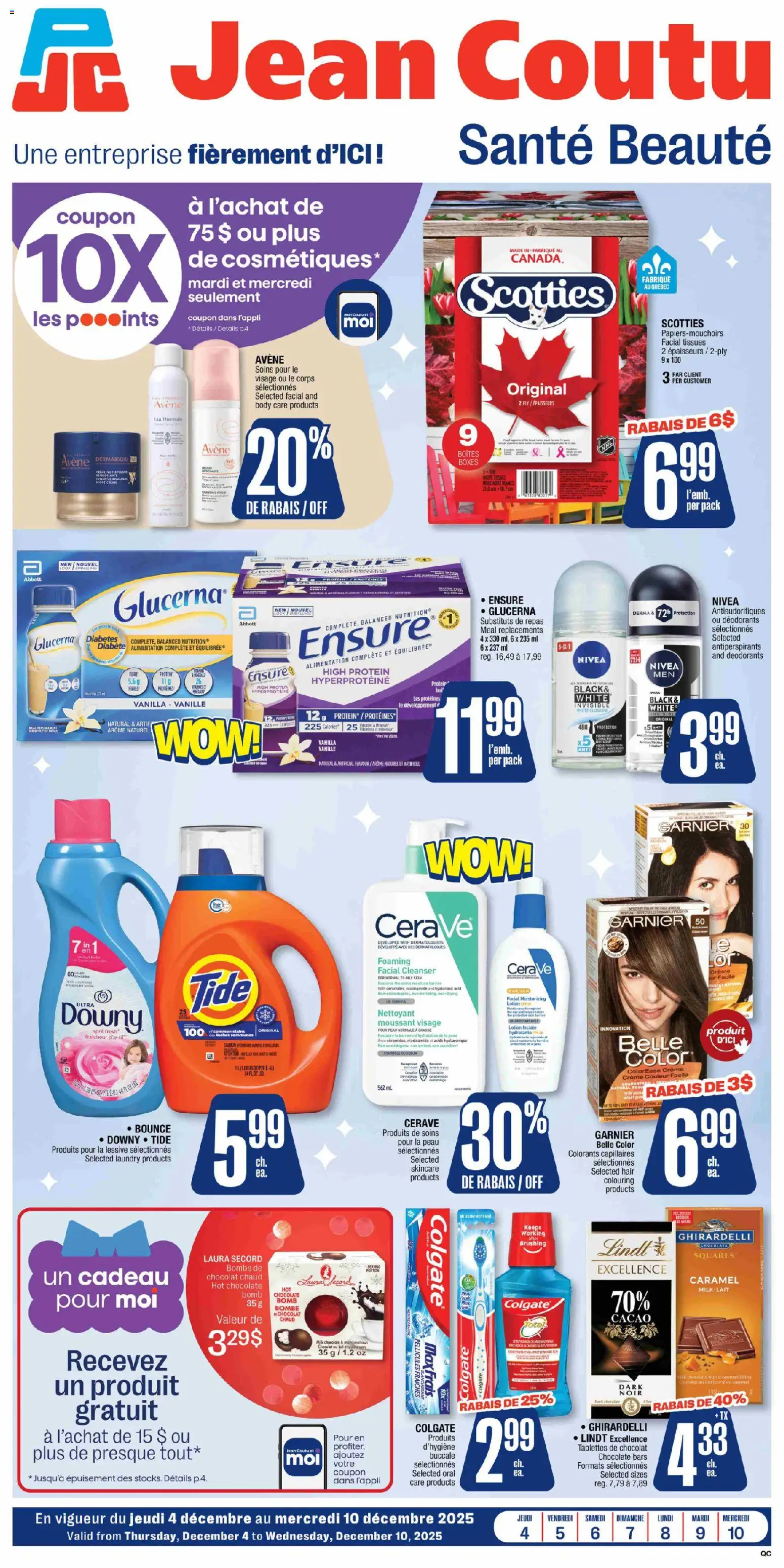 Jean Coutu - santé beauté - page 1- valid from Dec 4, 2025