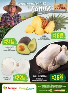 Soriana - Martes y Miércoles del Campo Súper: Tamaulipas (excepto Cd. Victoria y Tampico) válido desde 25/11/2025