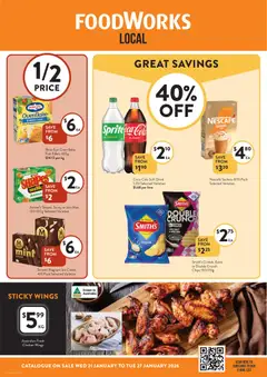 Foodworks catalogue preview - valid from 14/01/2026