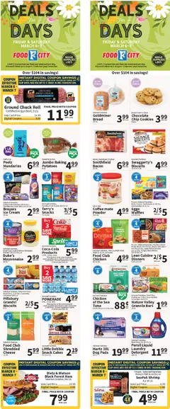 Preview Food City Weekly Ad valid from 03/04/2026
