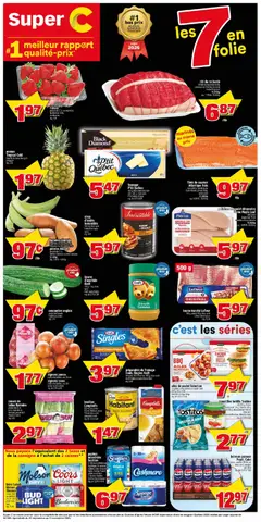 Preview Super C weekly flyer / circulaire valid from Apr 16, 2026