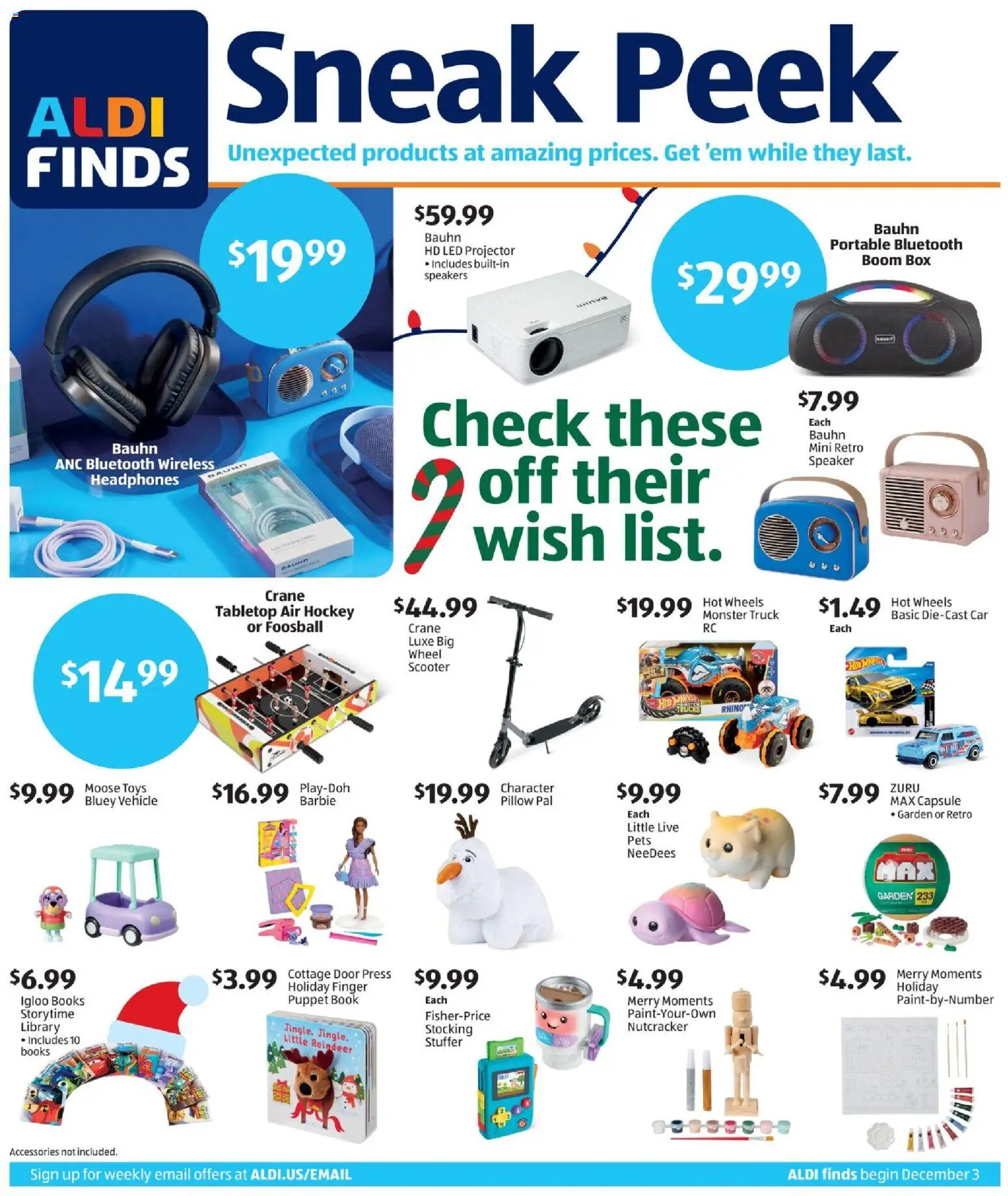 Aldi In Store Ad - page 1- valid from 12/03/2025
