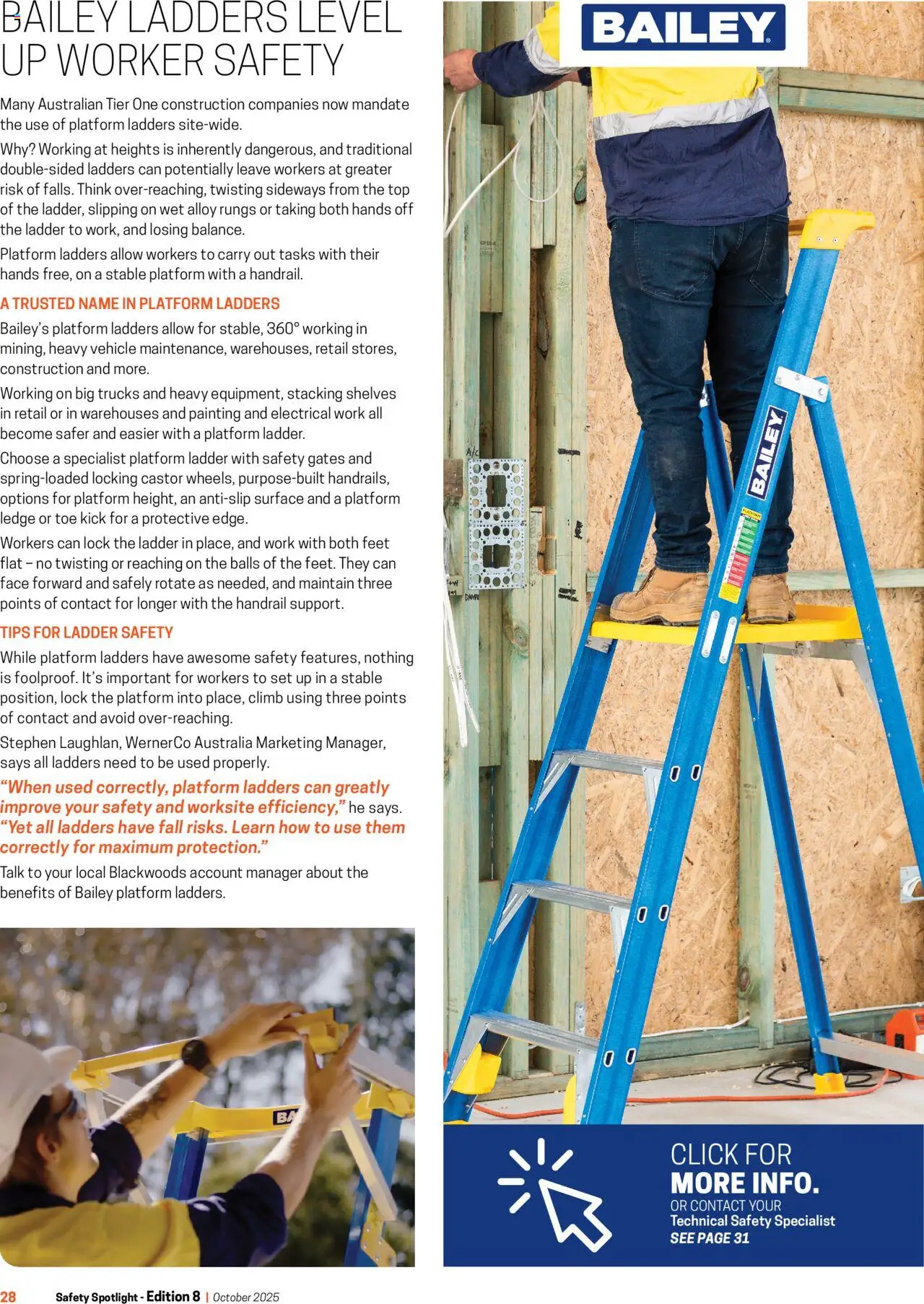 Black Woods Safety Spotlight Magazine - page 28- valid from 07/10/2025