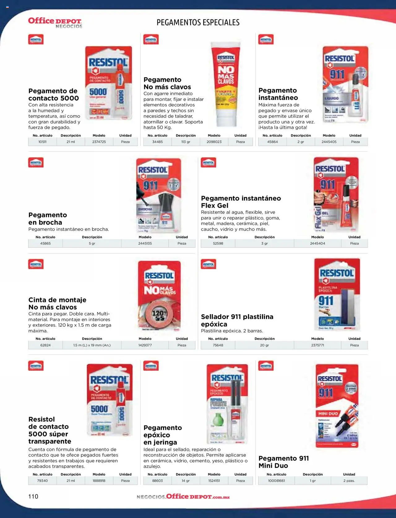 Office Depot catálogo 2025 - página 112- válido desde 09/01/2025