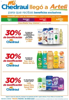 Arteli - Folleto MiChedraui válido desde 05/09/2025