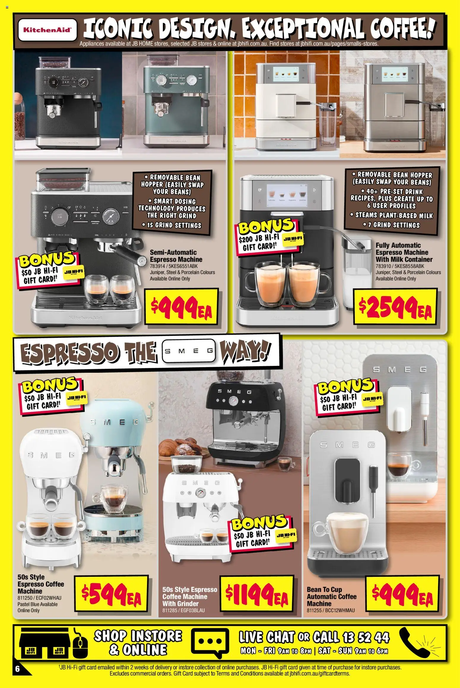 JB Hi-Fi Hottest Coffee Range - page 6- valid from 06/11/2025