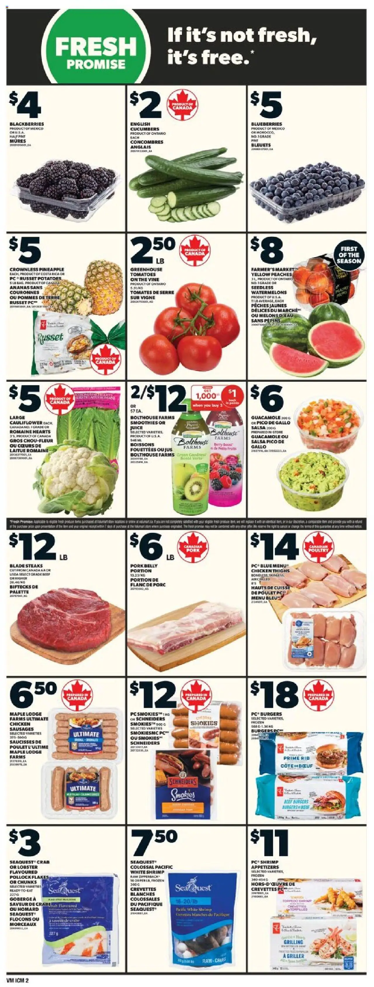 Valu Mart weekly flyer - page 5- valid from Jul 17, 2025