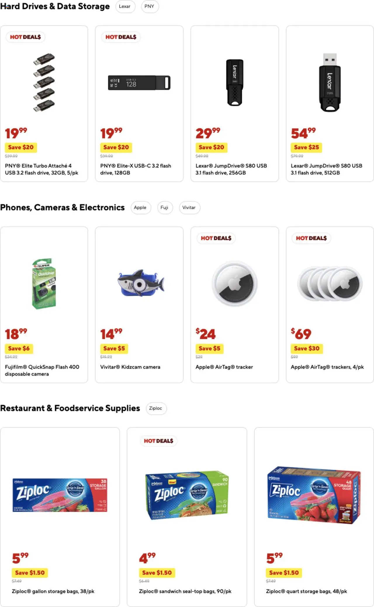 Staples Weekly Ad - page 12- valid from 07/13/2025