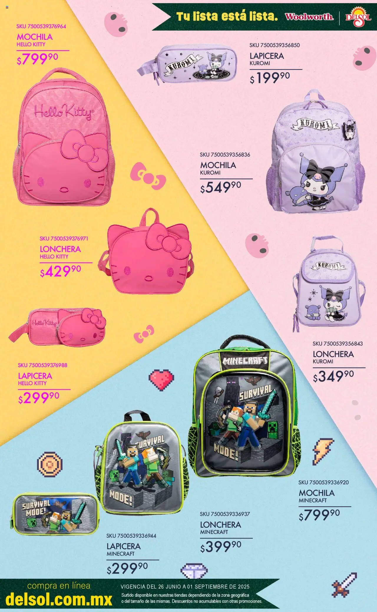 Del Sol y Woolworth catálogo Toda Tu Lista Está Lista En Tiendas - página 50- válido desde 26/06/2025