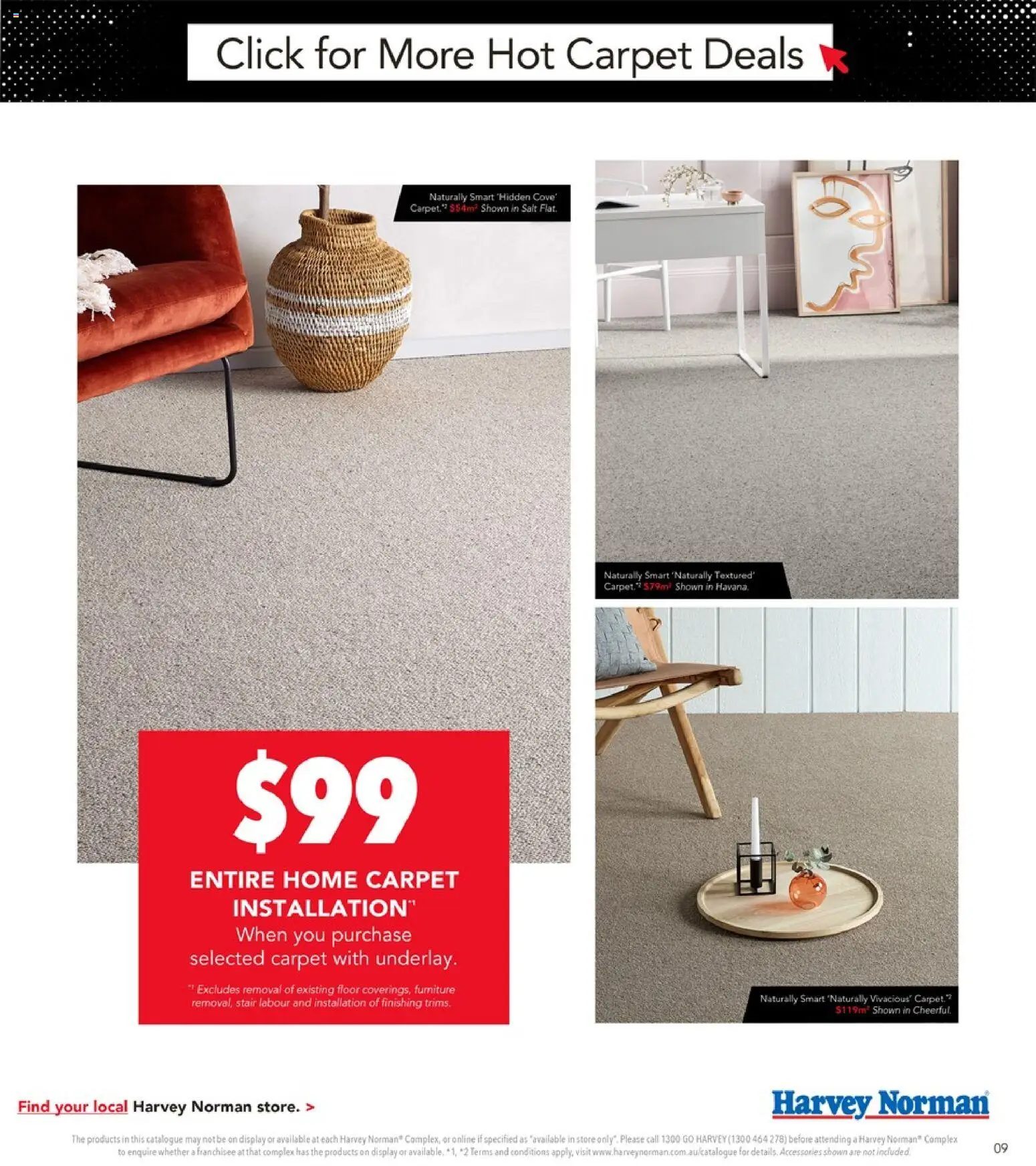 Harvey Norman Carpet & Flooring Black Friday Sale - page 9- valid from 13/11/2025