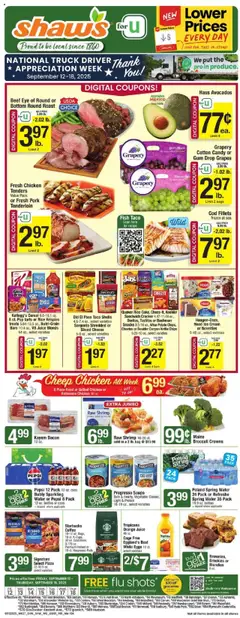 Preview Shaw's Weekly Ad valid from 09/12/2025
