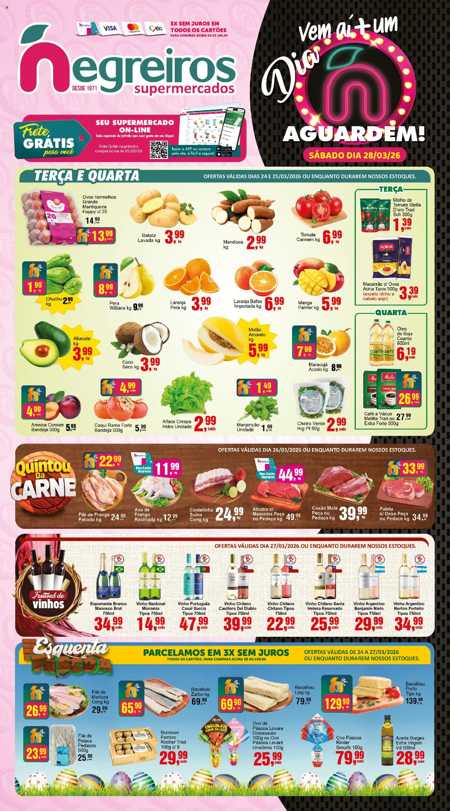 Negreiros - Ofertas da semana - página 1- válido a partir de 24/03/2026
