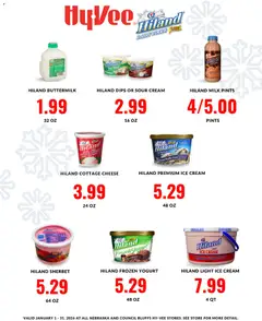 Preview HyVee Hiland Monthlong Ad valid from 01/01/2026