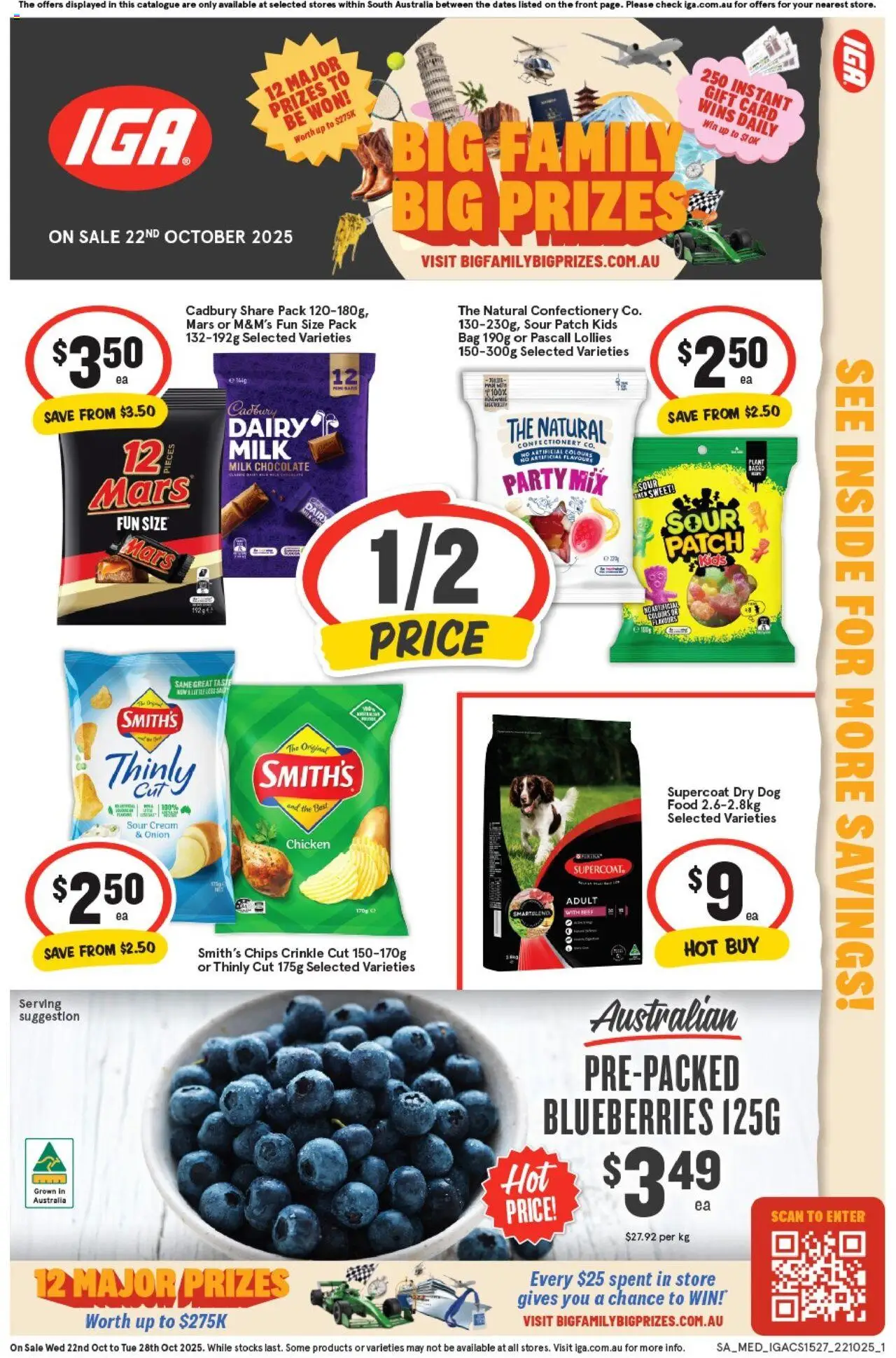 IGA Catalogue SA - page 1- valid from 22/10/2025